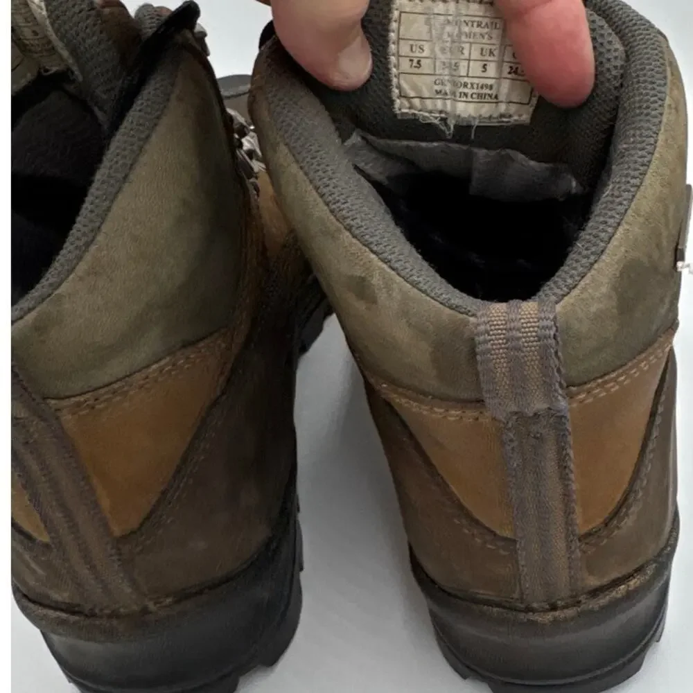 Vintage Montrail Torre Gore-Tex Hiking Boots Womens 7.5 Genuine Leather Y2K Era